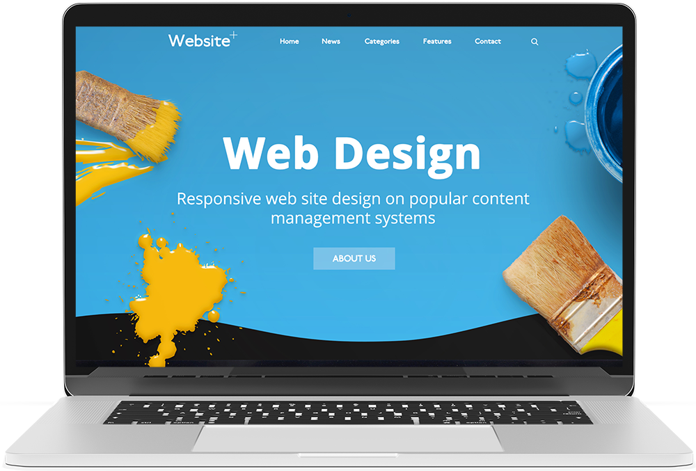 Web development monitor display